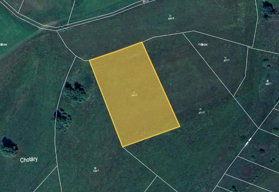 Louky, Kameničky, 5 186 m²