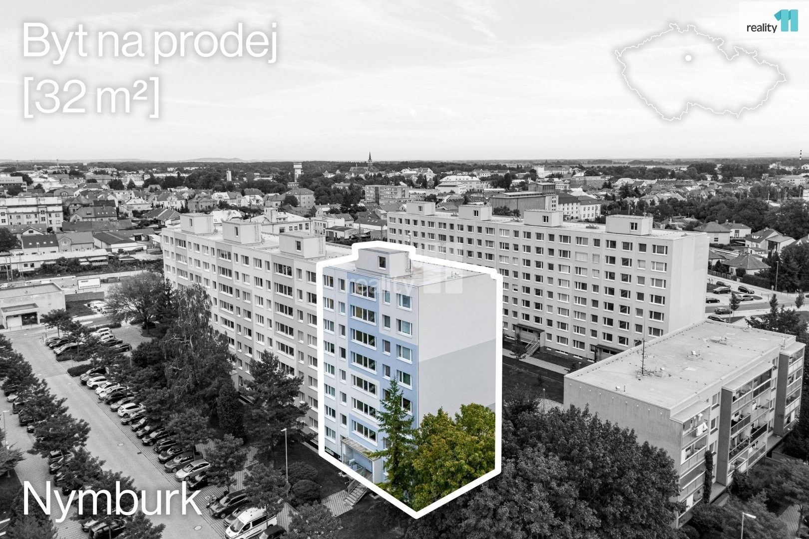 2+kk, Růžová, Nymburk, 32 m² - 1