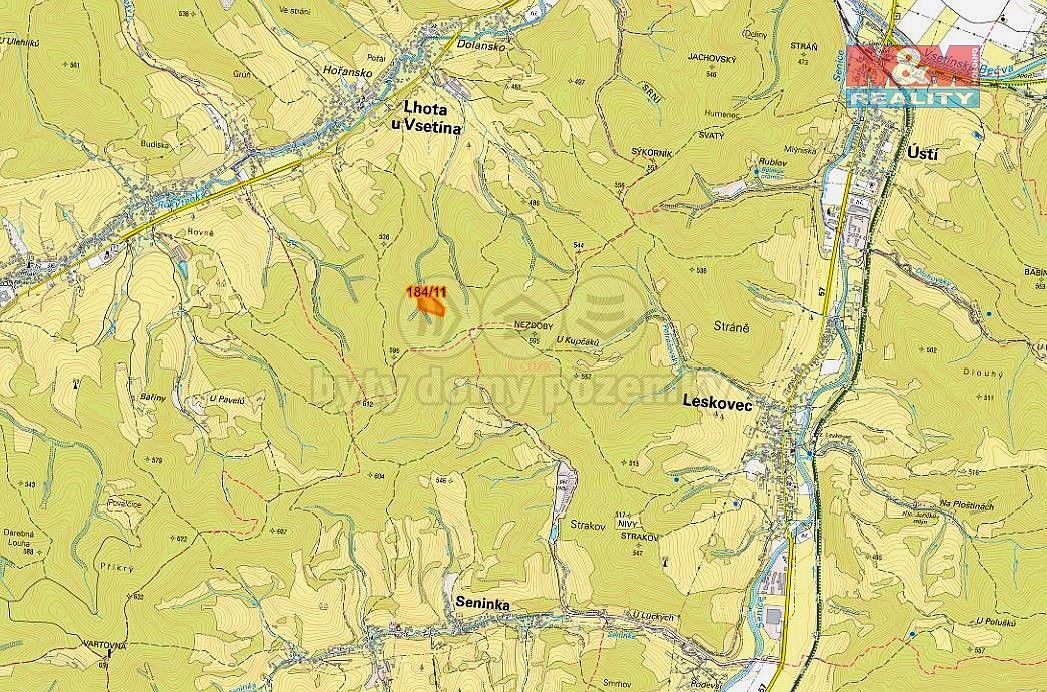 Prodej les - Lhota u Vsetína, okres Vsetín, Zlínský kraj - 2