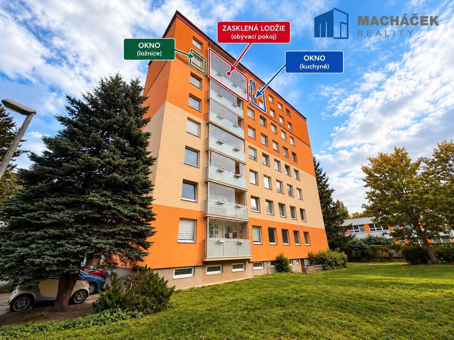 3+1, Krušnohorská, Teplice Trnovany, 73 m²