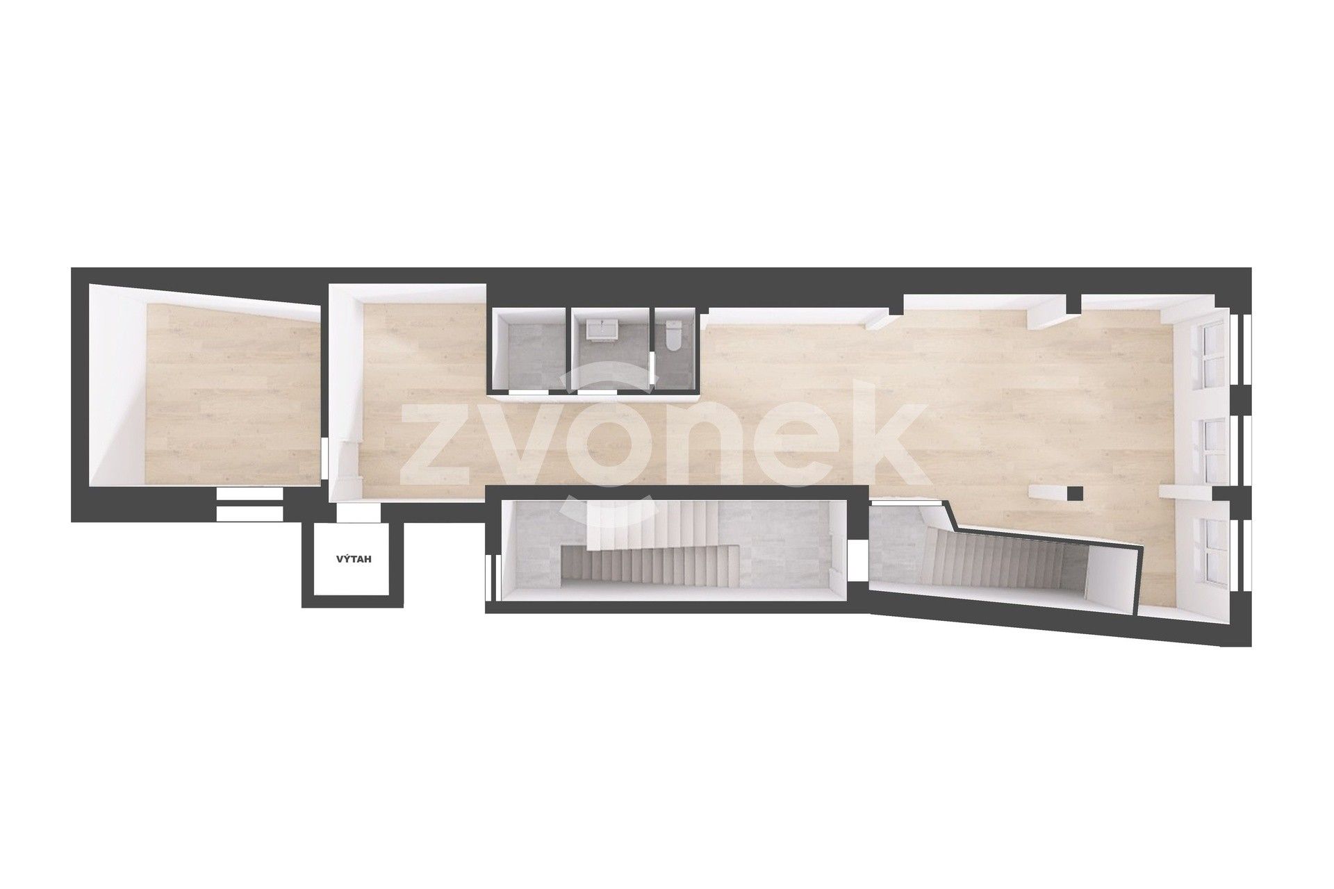 Obchodní prostory · 107 m² · Rašínova, Zlín - 4