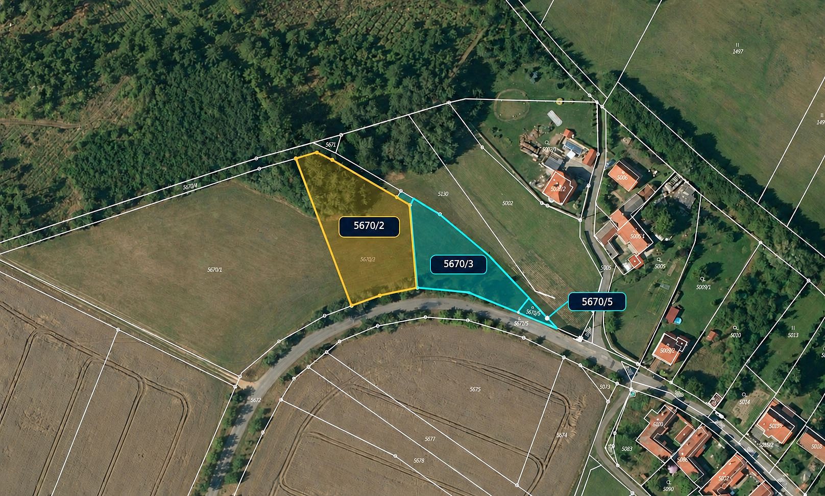 Pozemek pro bydlení · Velká Bíteš - Jáchymov, okres Žďár nad Sázavou - 4