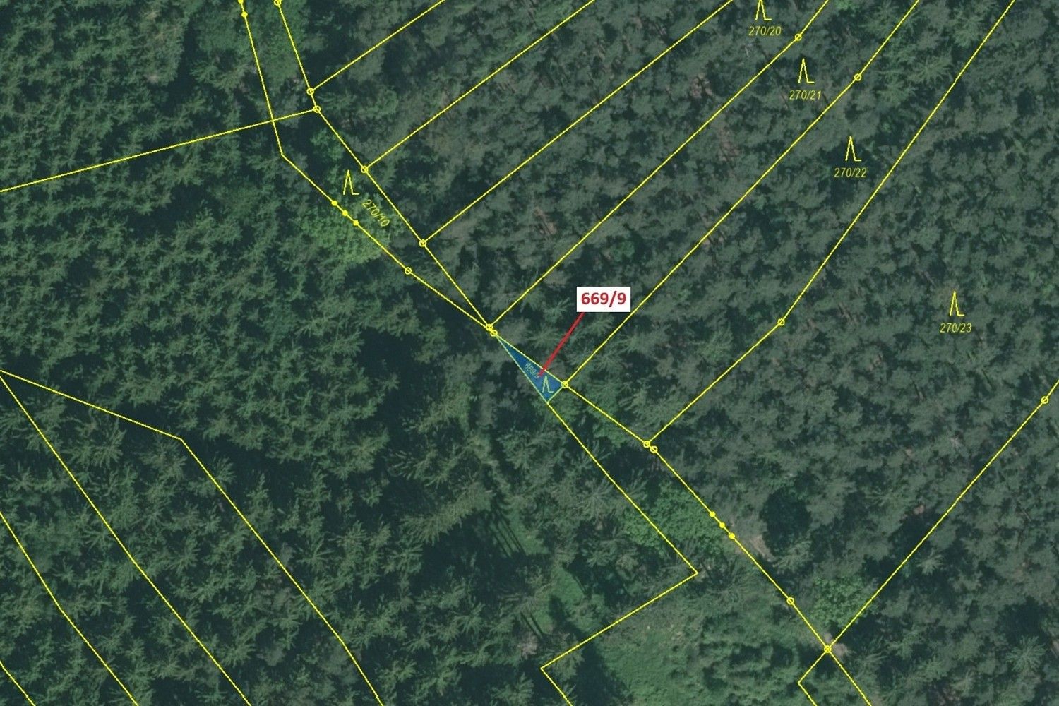 Prodej les - Chrastavice, okres Domažlice, Plzeňský kraj - 2