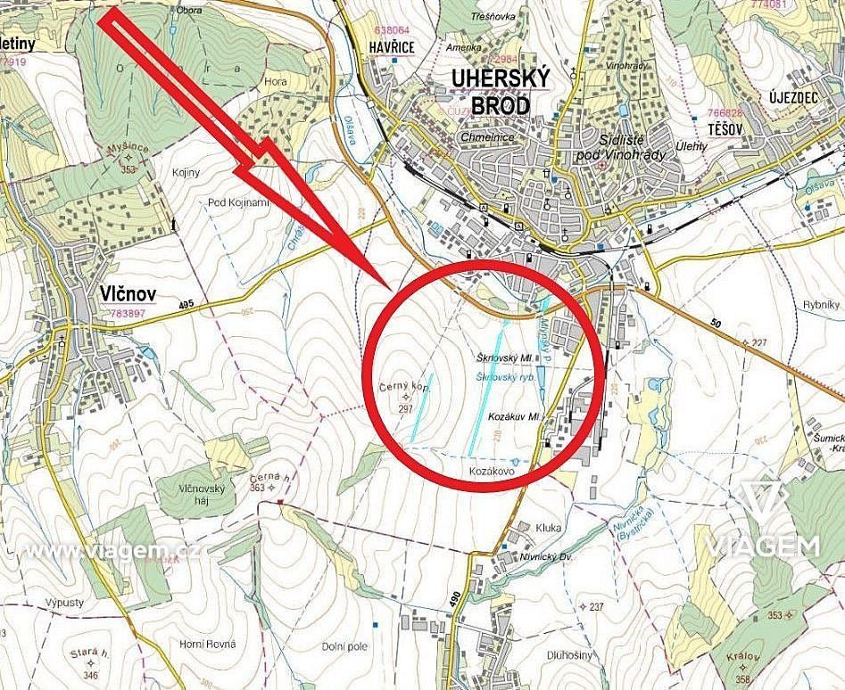Komerční pozemky, Uherský Brod, okres Uherské Hradiště - 1