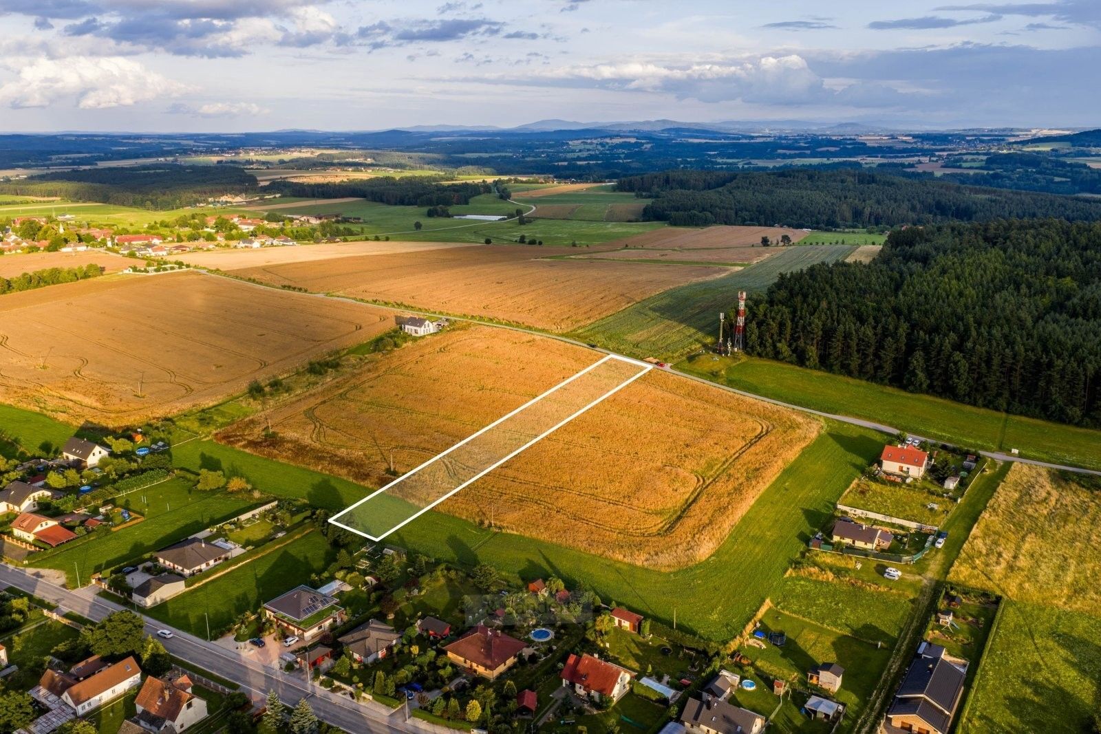Prodej pozemek pro bydlení - Zastávka-Budějovická, Vrábče, 5 m²