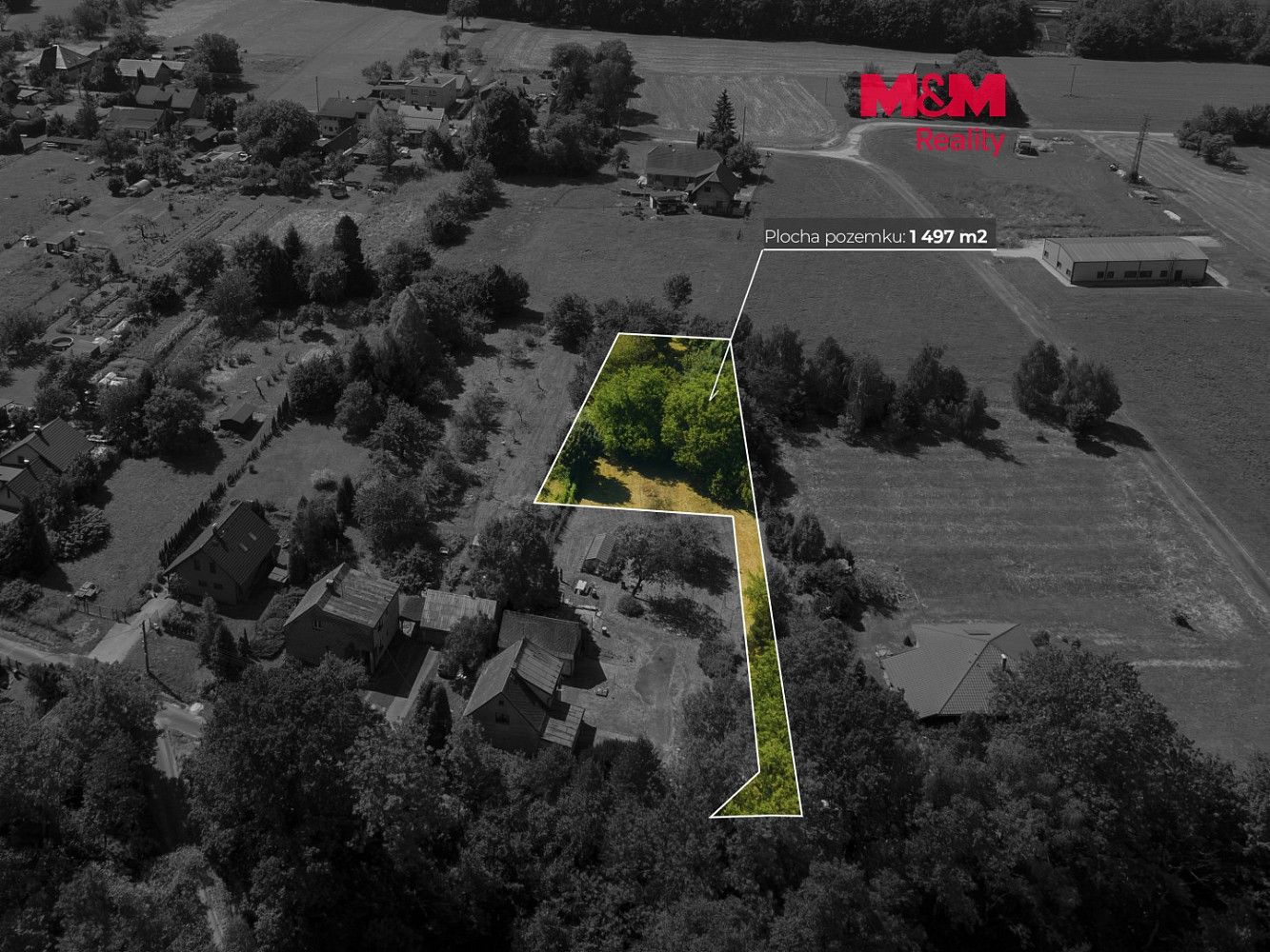 Pozemek pro bydlení, 1 497 m²