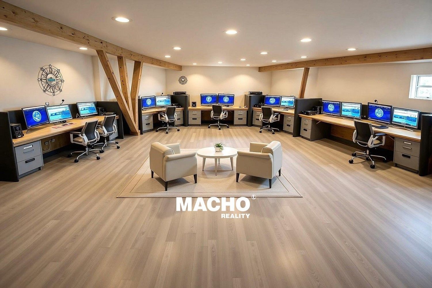 Pronájem kancelář - Tachlovice, okres Praha-západ, Středočeský kraj, 195 m² - 5
