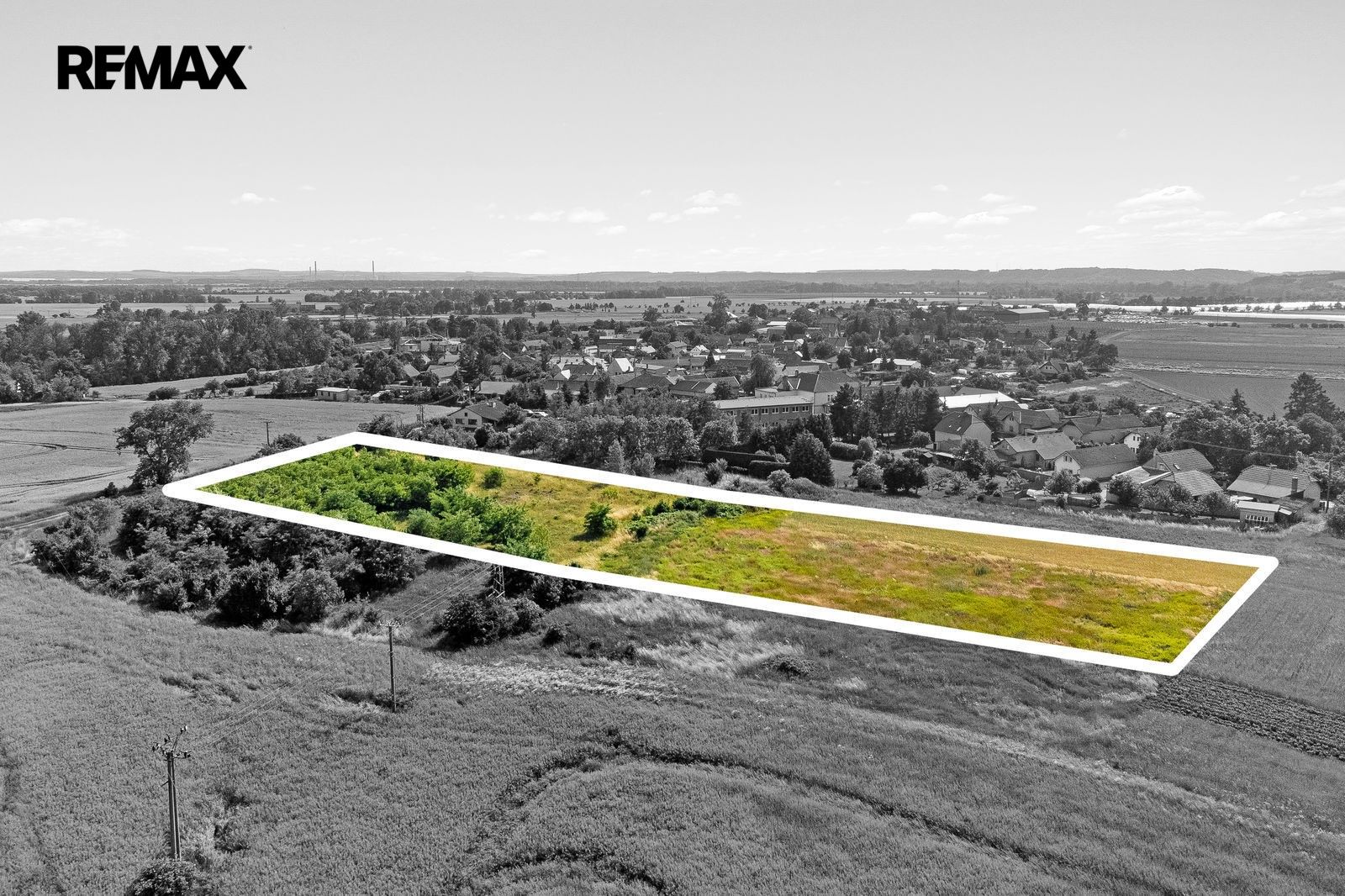 Pozemky pro bydlení, Vraňany, 9 808 m² - 2