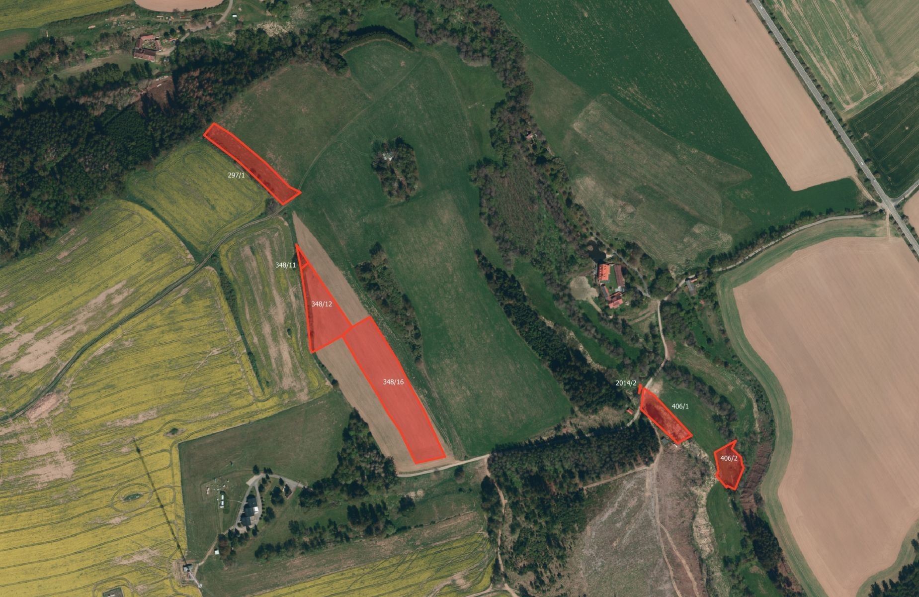 Zemědělský pozemek, 19 007 m²
