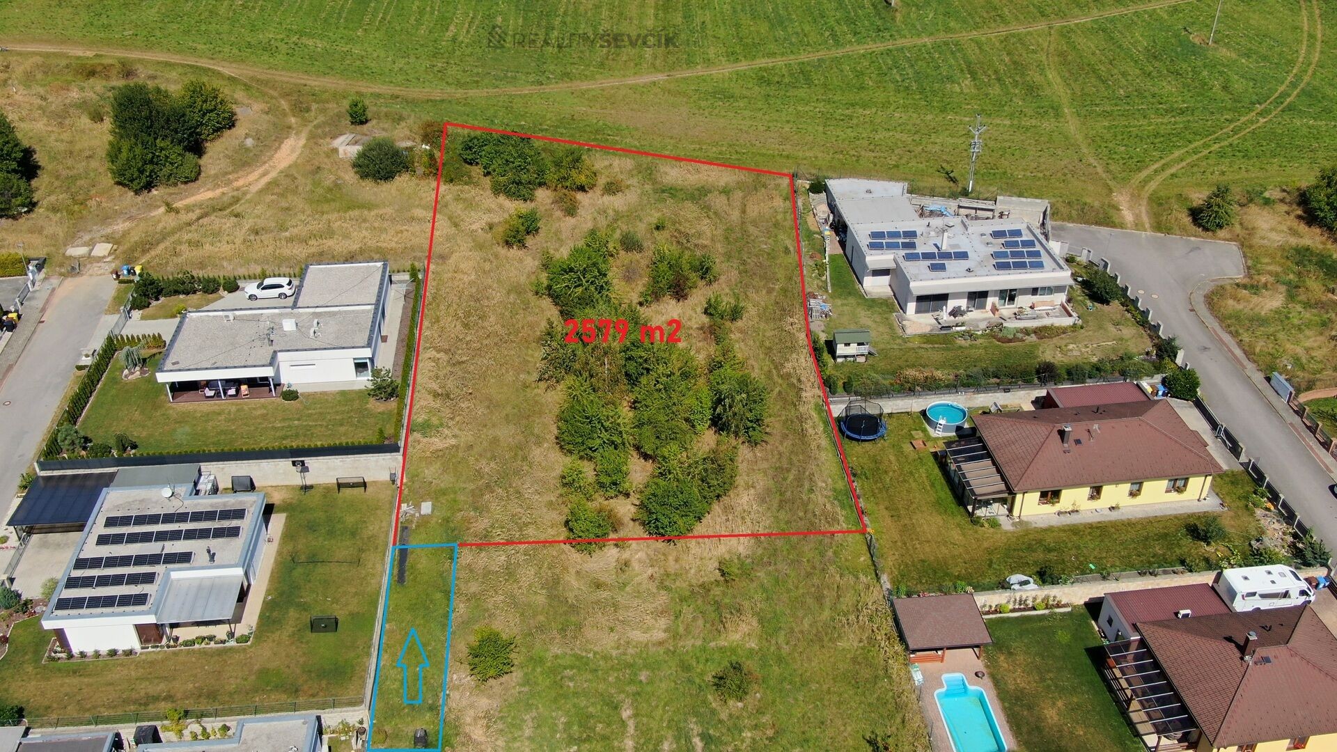 Pozemek pro bydlení · 2 579 m² · Litvínovice - 4