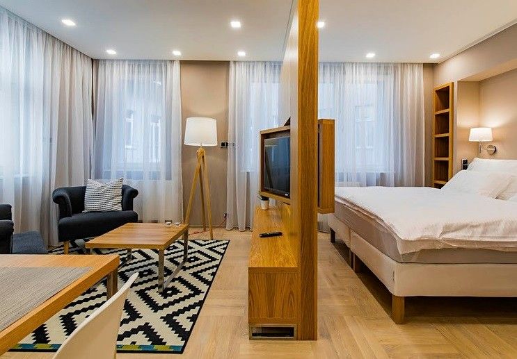 Pronájem byt 1+kk - Spálená 84/5, Praha, 40 m²