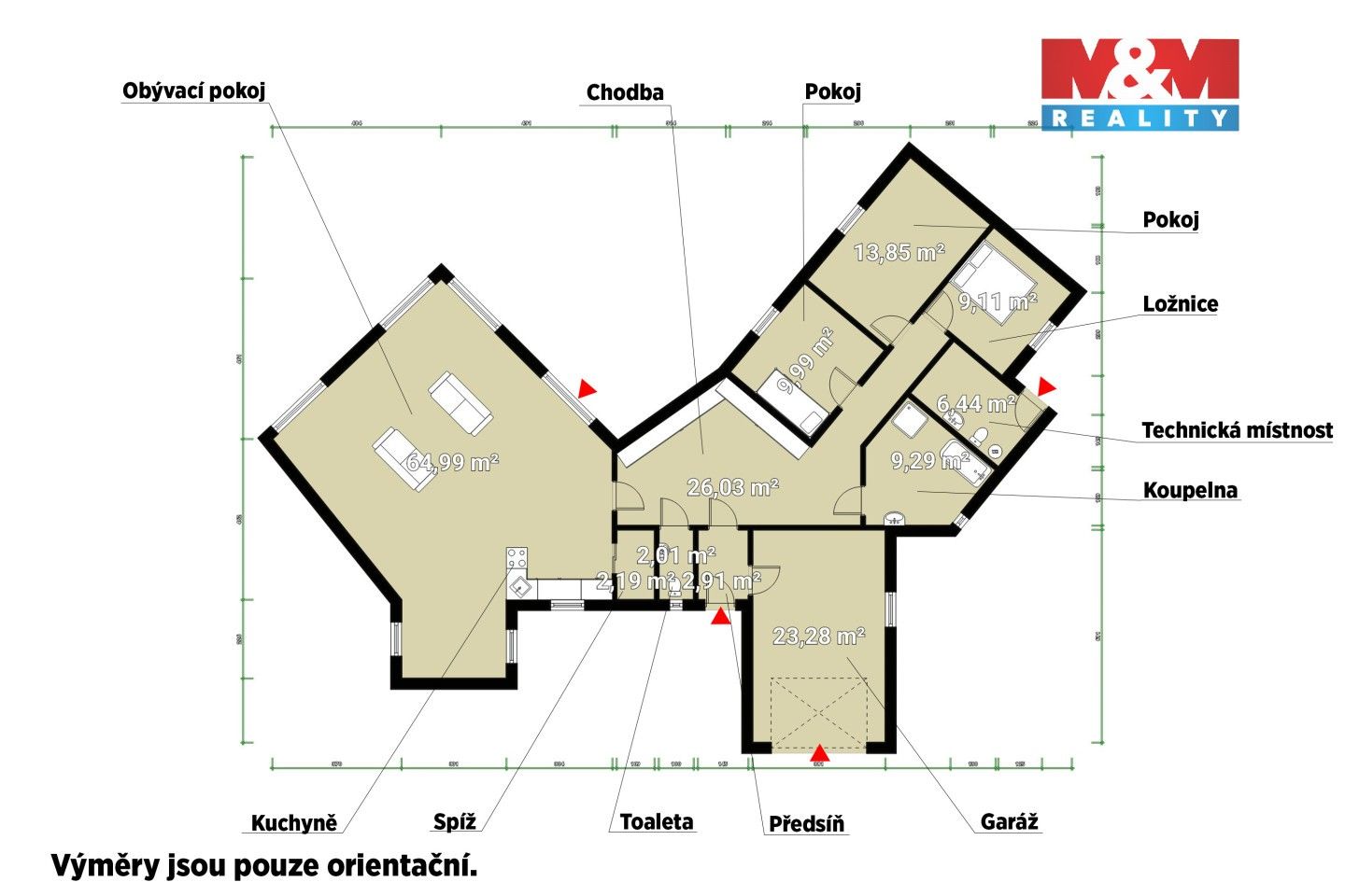 Prodej rodinný dům - Nevřeň, 174 m²