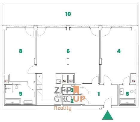 Byt 3+kk · 132 m² · Mladá Boleslav - Michalovice, Středočeský kraj - 3