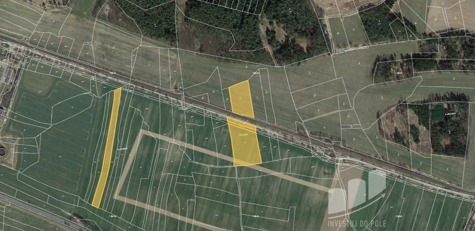 Prodej zemědělský pozemek - Pleše, 41 908 m²