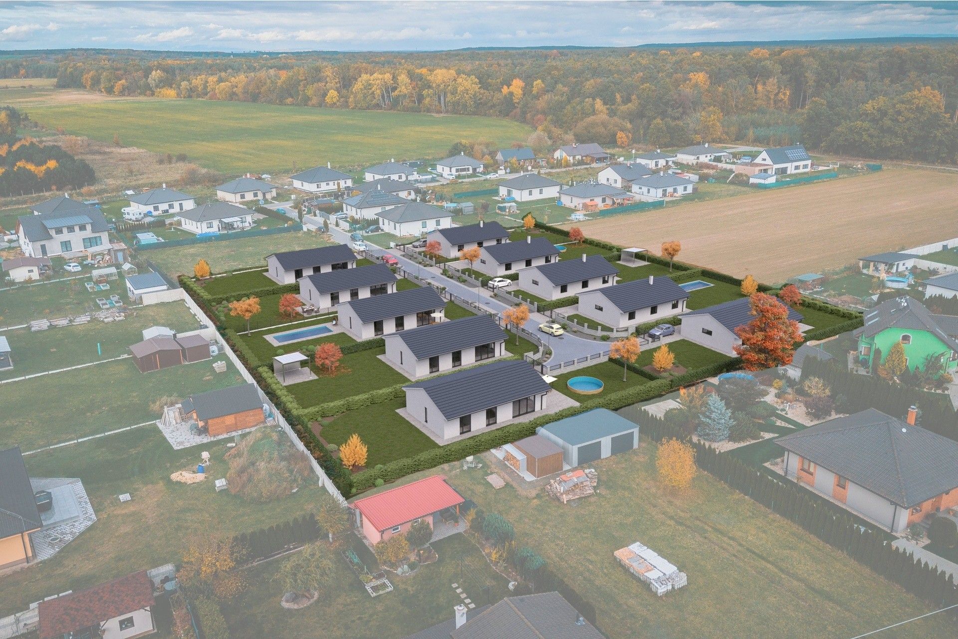 Rodinné domy, Labské Chrčice, 98 m²