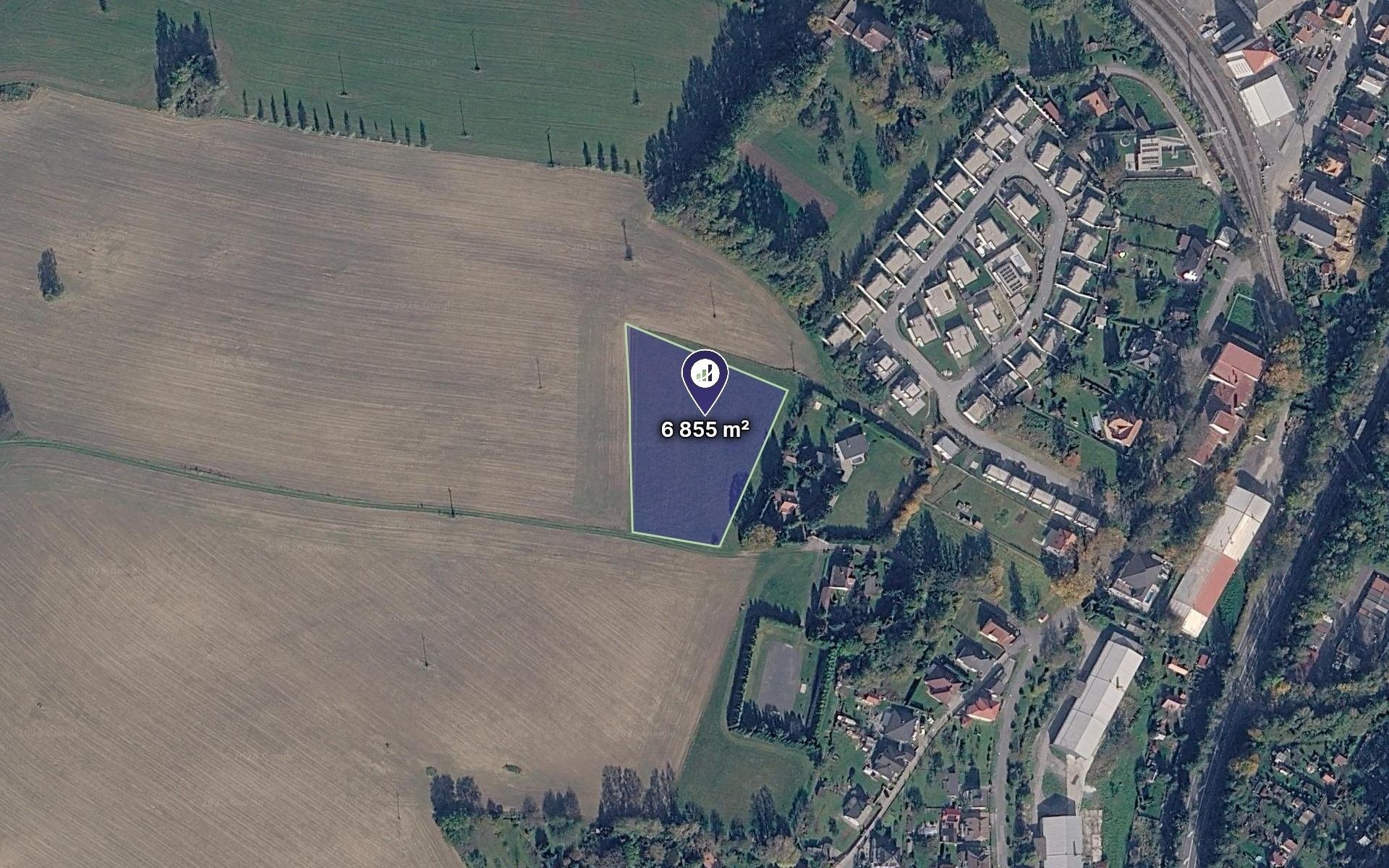 Pozemky pro bydlení, Humpolec, 6 855 m² - 1