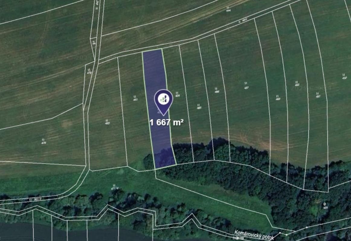 Louky, Kelč, 1 667 m²