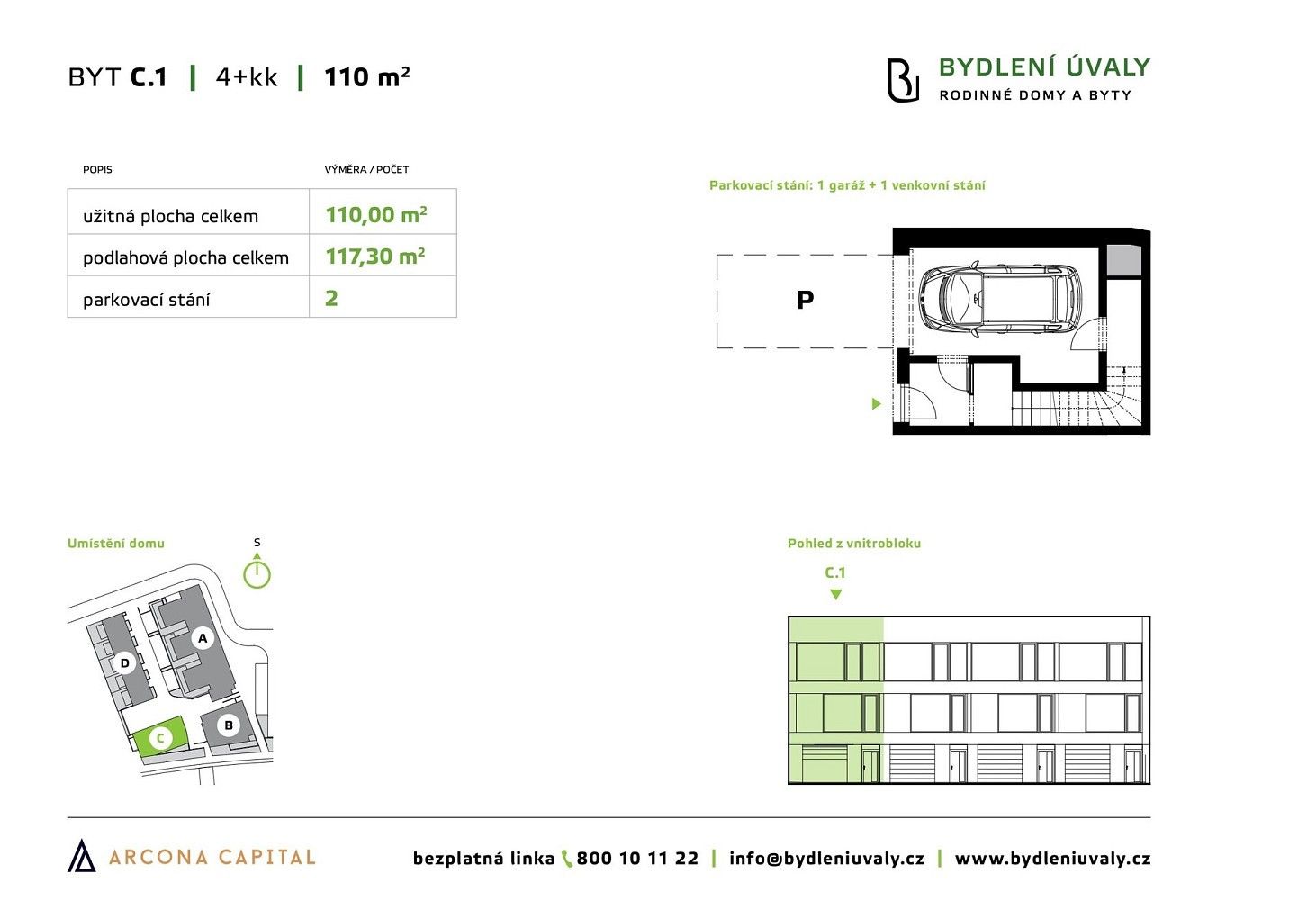 4+kk, Úvaly, okres Praha-východ, Středočeský kraj, 117 m² - 2
