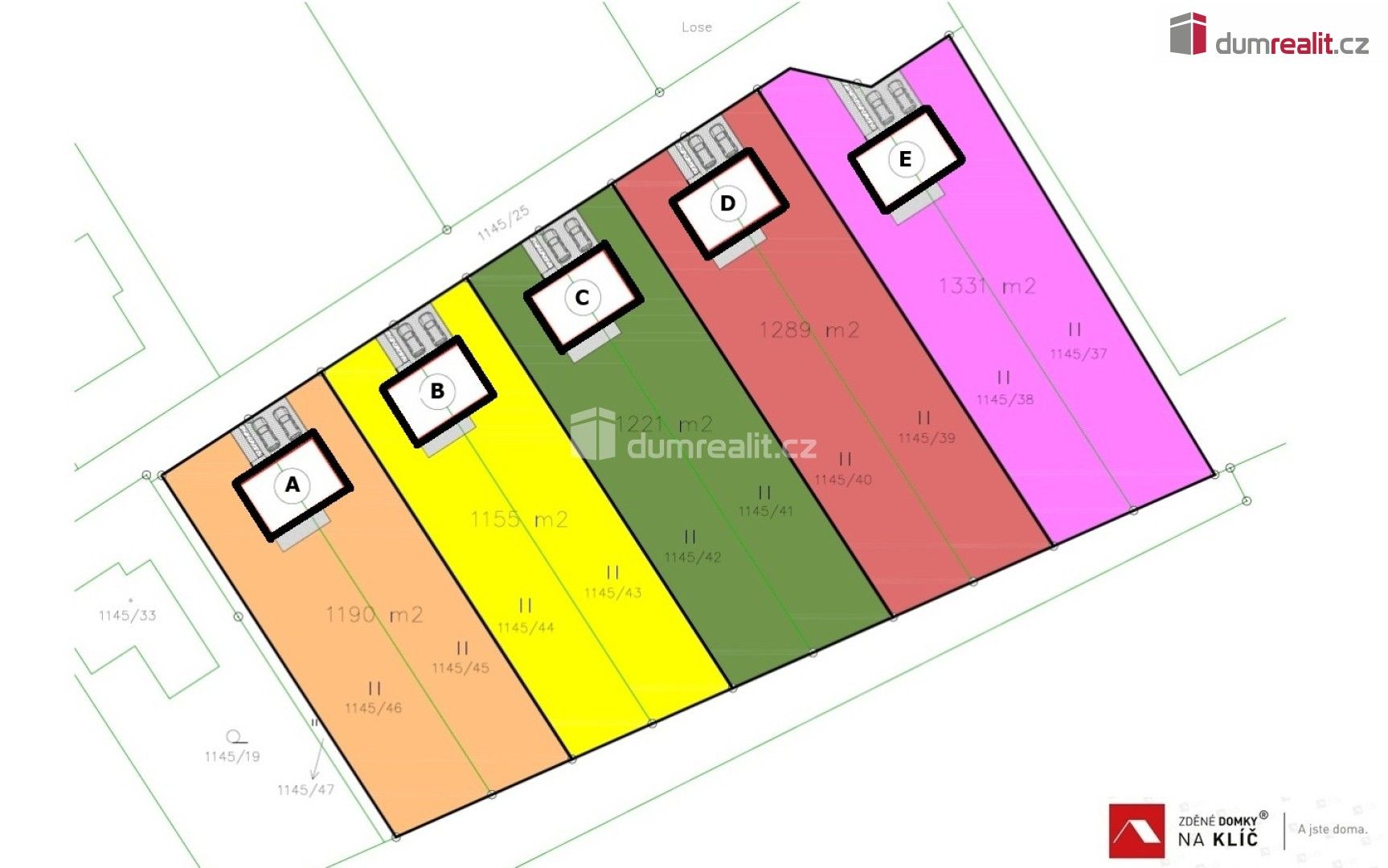 Rodinné domy, Losy, Uherský Brod, 149 m² - 2