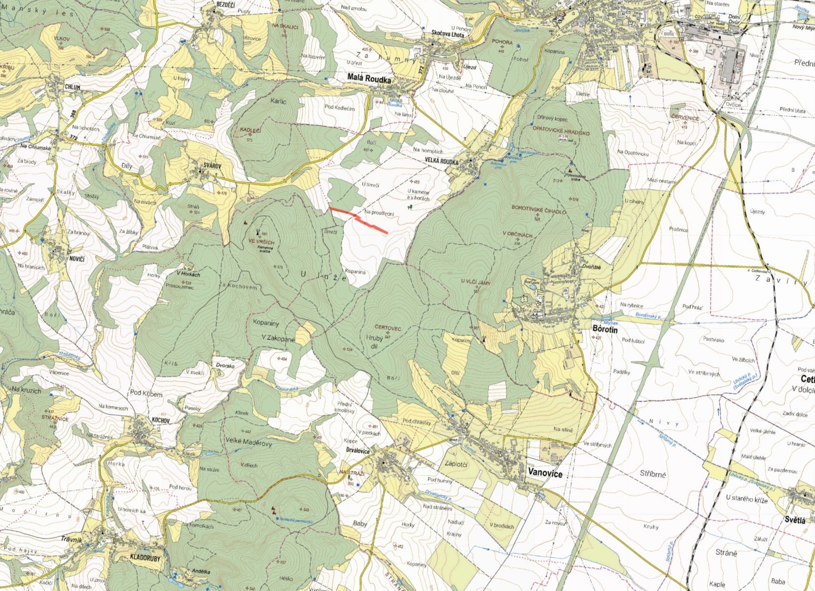 Zemědělské pozemky, Velké Opatovice Velká Roudka - 2