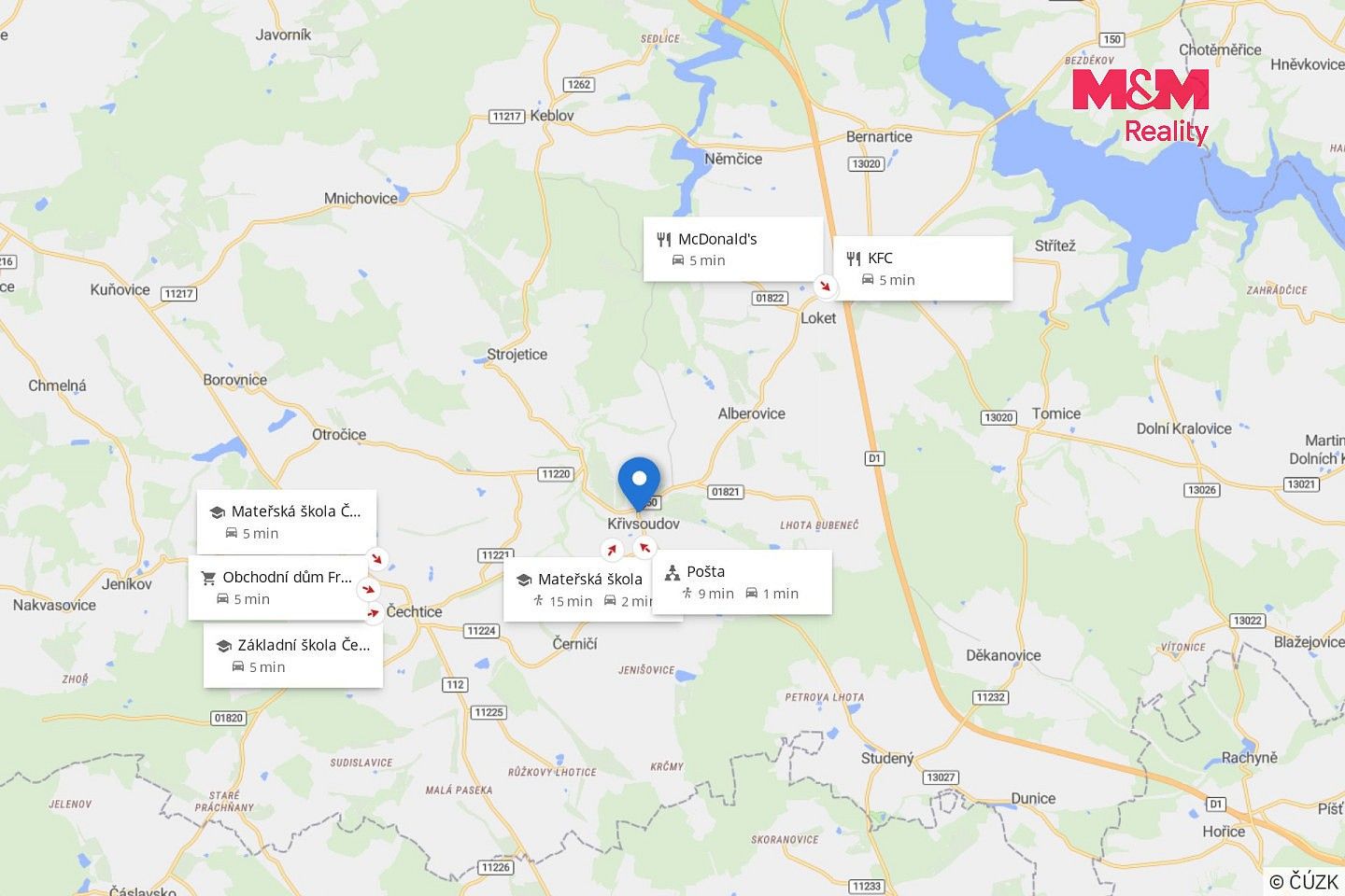Pozemek pro bydlení · Křivsoudov, okres Benešov - 4