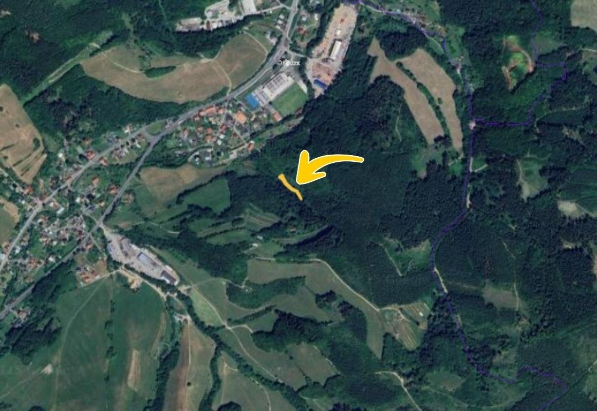 Prodej pozemek - Lhota u Vsetína, 405 m²