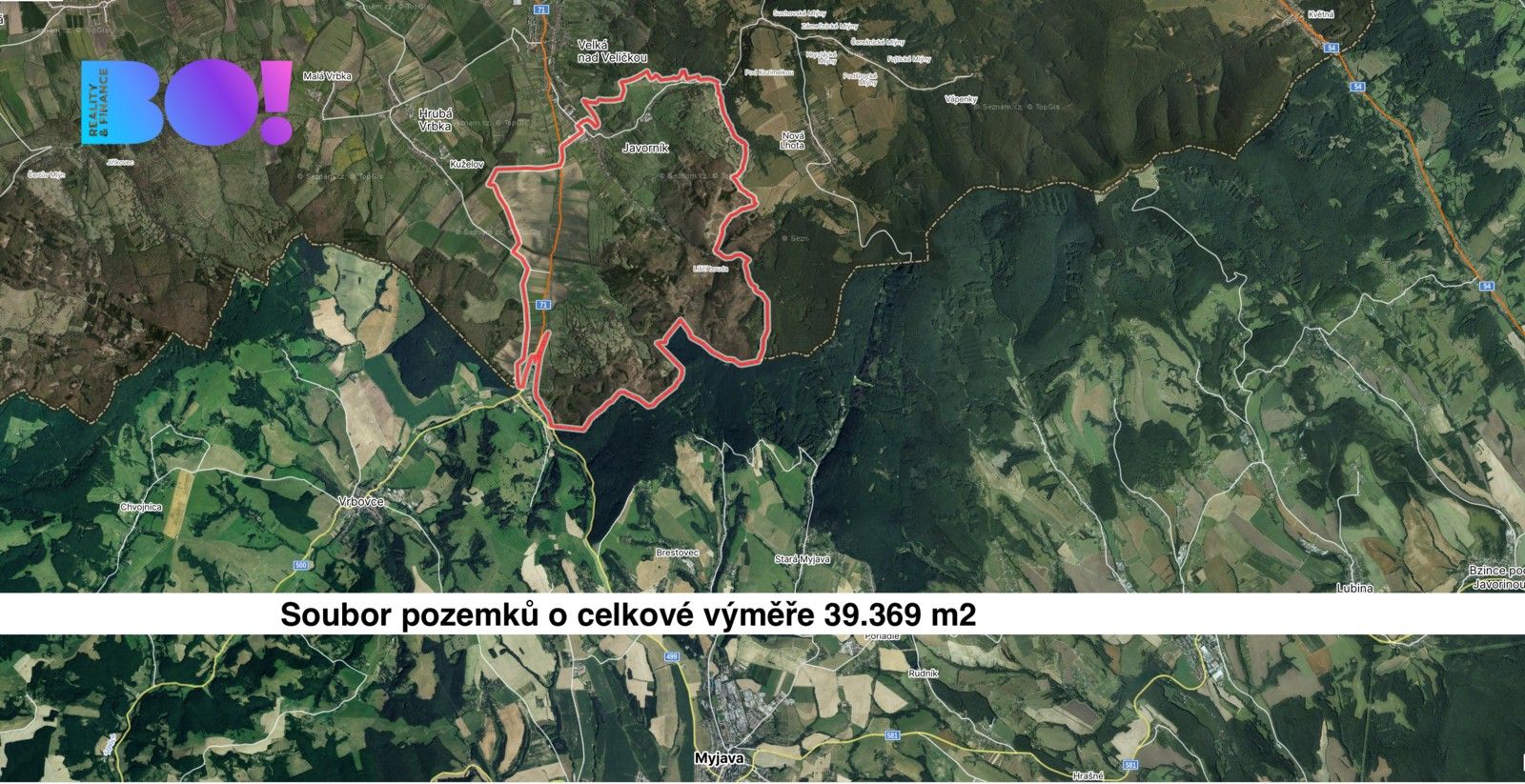 Prodej louka - Javorník, 39 m²