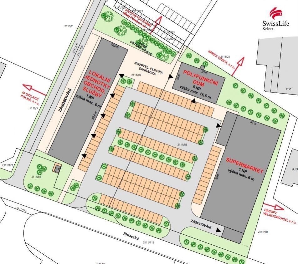 Obchodní prostory, Polná, 144 m² - 2