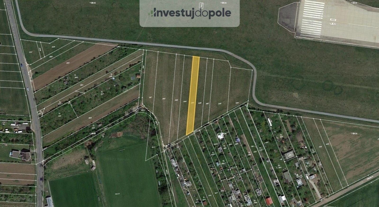 Zemědělské pozemky, Brno, 1 128 m²