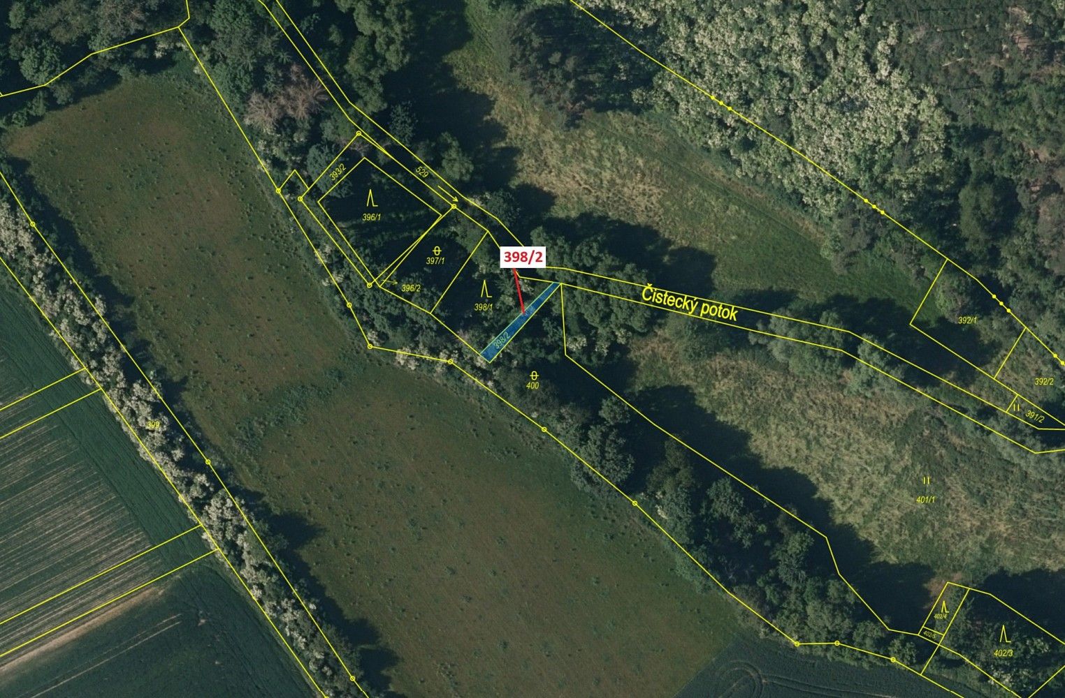 Prodej les - Břežany, okres Rakovník, Středočeský kraj - 2