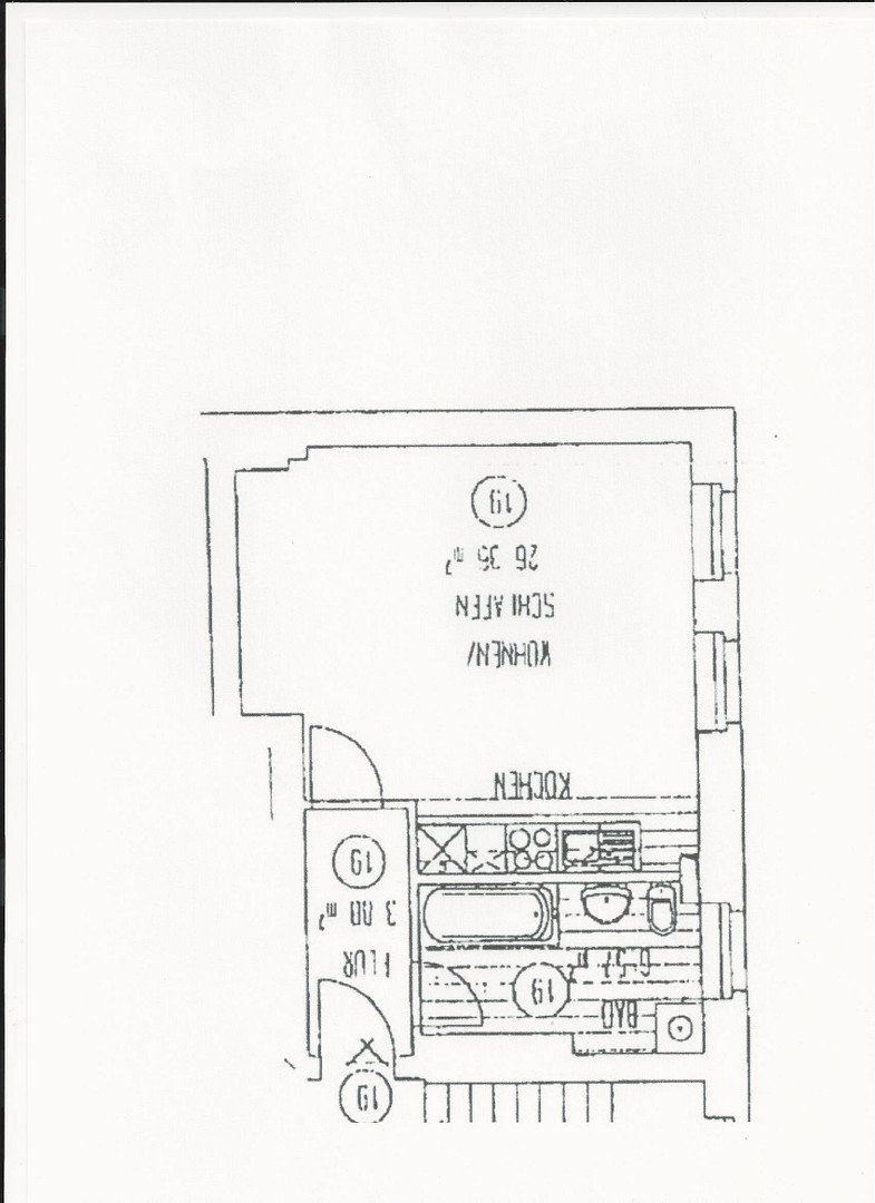 Prodej byt 1+1 - Berlin Friedrichshain Berlin 10247, 39 m² - 5