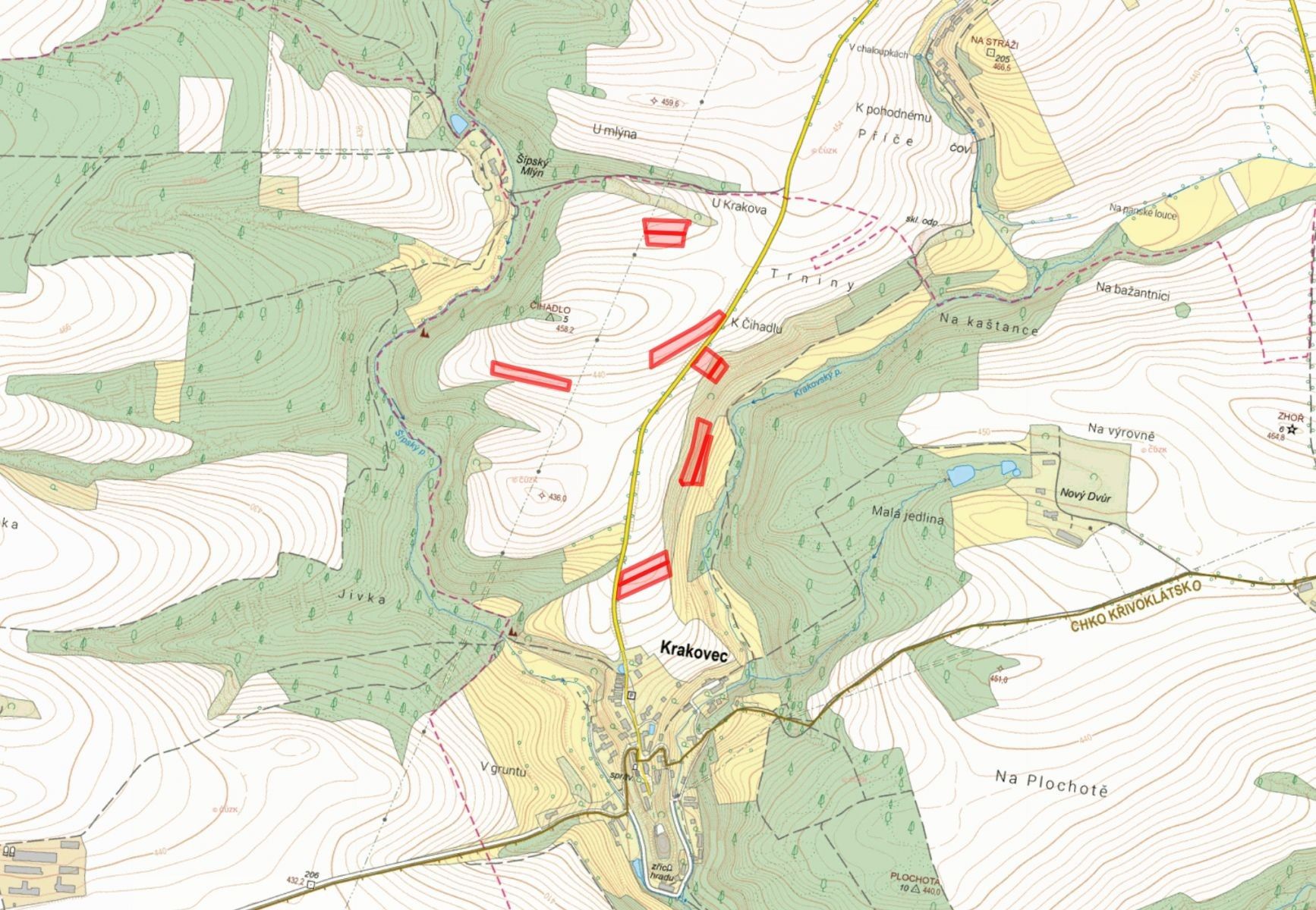 Prodej zemědělský pozemek - Krakovec - 2