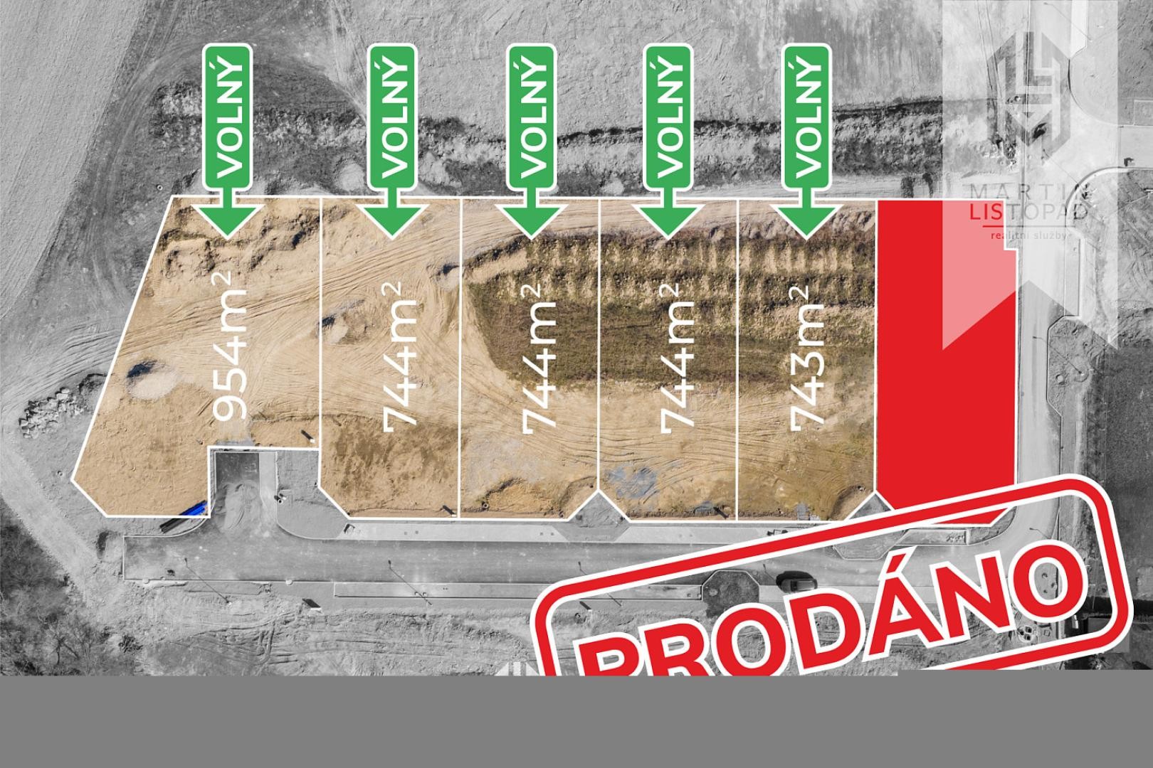 Pozemek pro bydlení, 729 m²