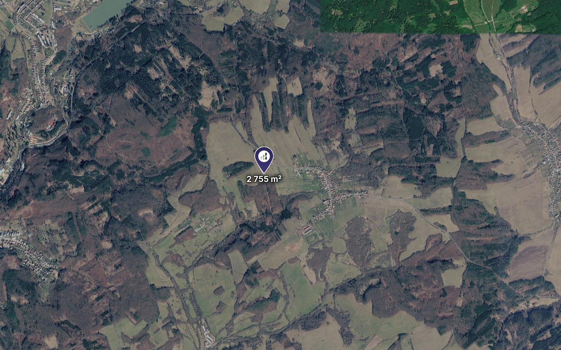 Zemědělské pozemky, Petrůvka, 2 755 m² - 2