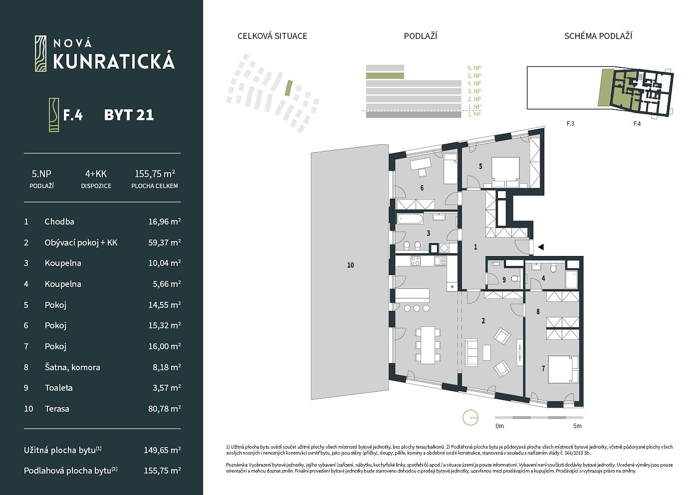 Prodej byt 4+kk - Liberec, Liberecký kraj, 149,7 m² - 2