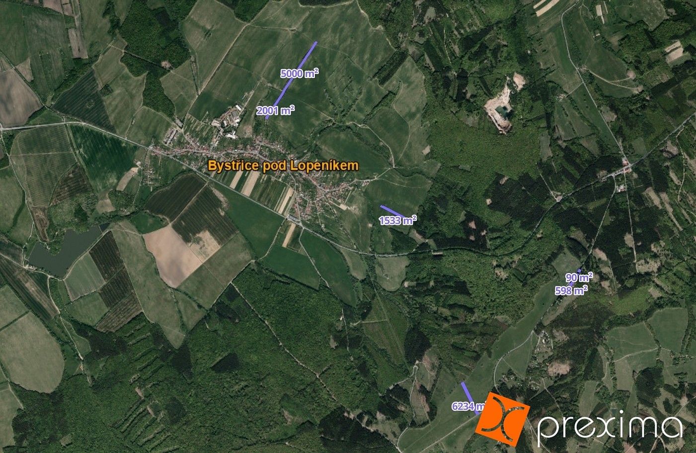 Zemědělské pozemky, Bystřice pod Lopeníkem, okres Uherské Hradiště, Zlínský kraj - 1