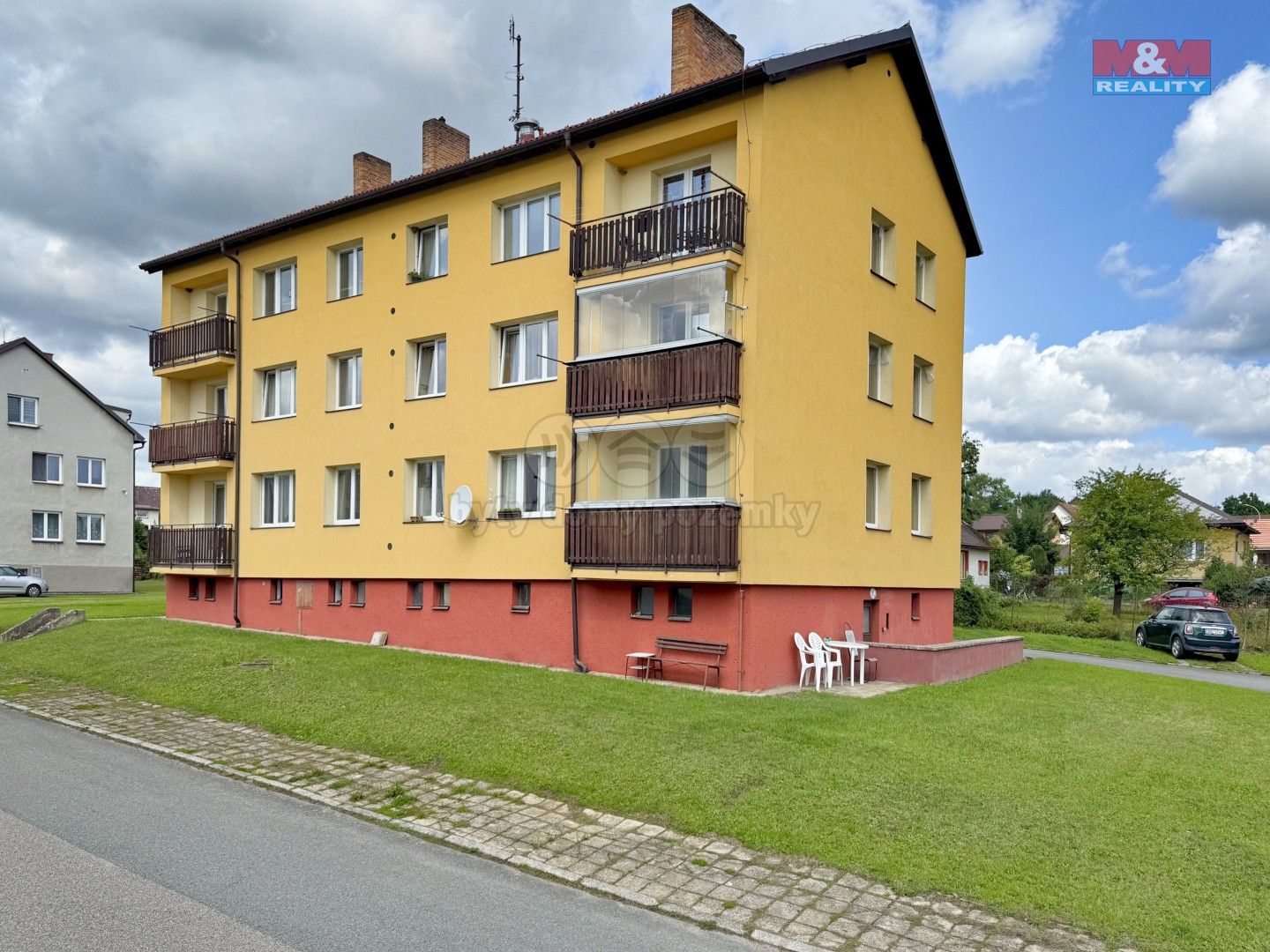 3+1, Družstevní, Černovice, 56 m²