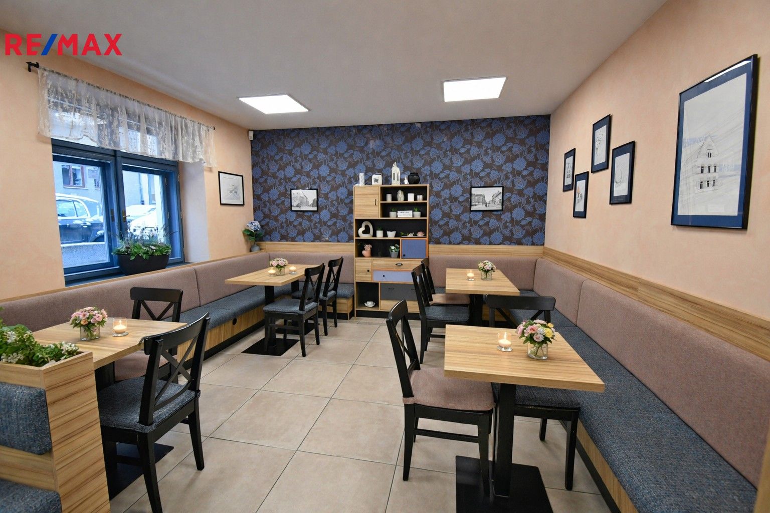 Restaurace, Riegrova, České Budějovice, 95 m²