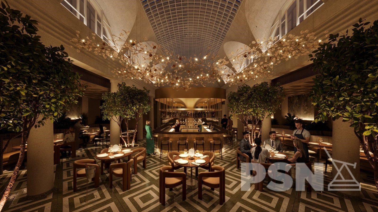 Restaurace, Fibichova, Praha, 733 m²