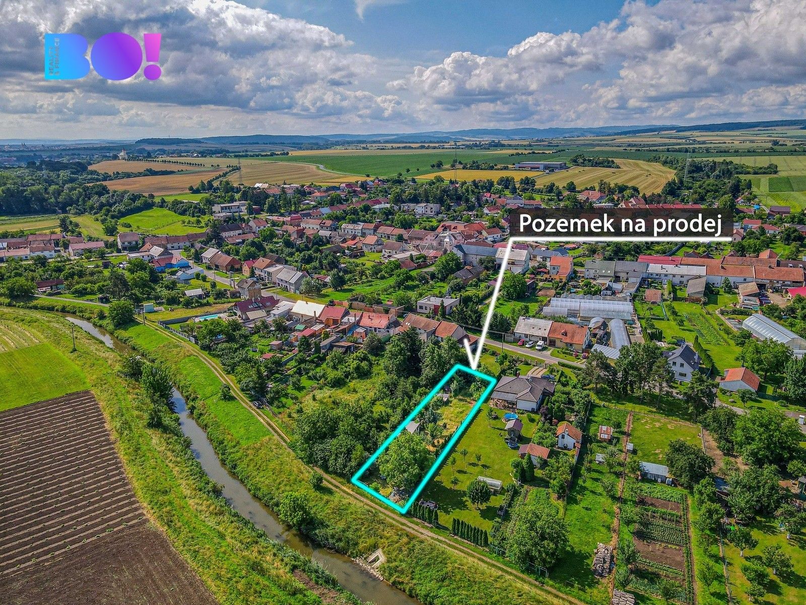 Zahrady, Bezměrov, 1 m²