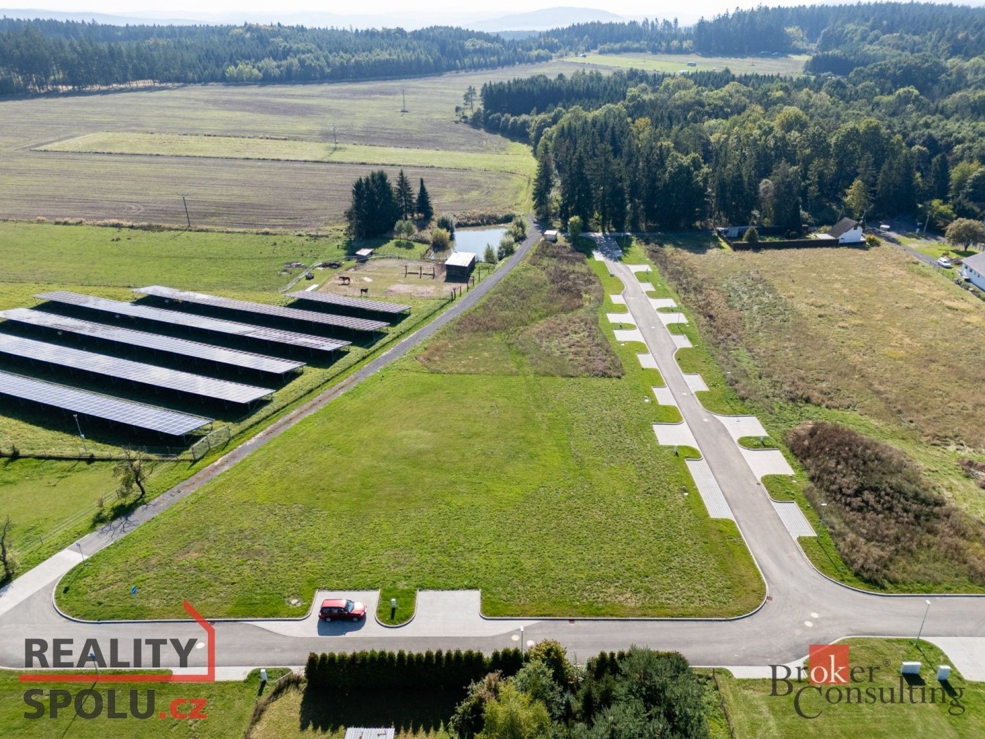 Prodej pozemek pro bydlení - Horušany, Soběkury, 971 m²