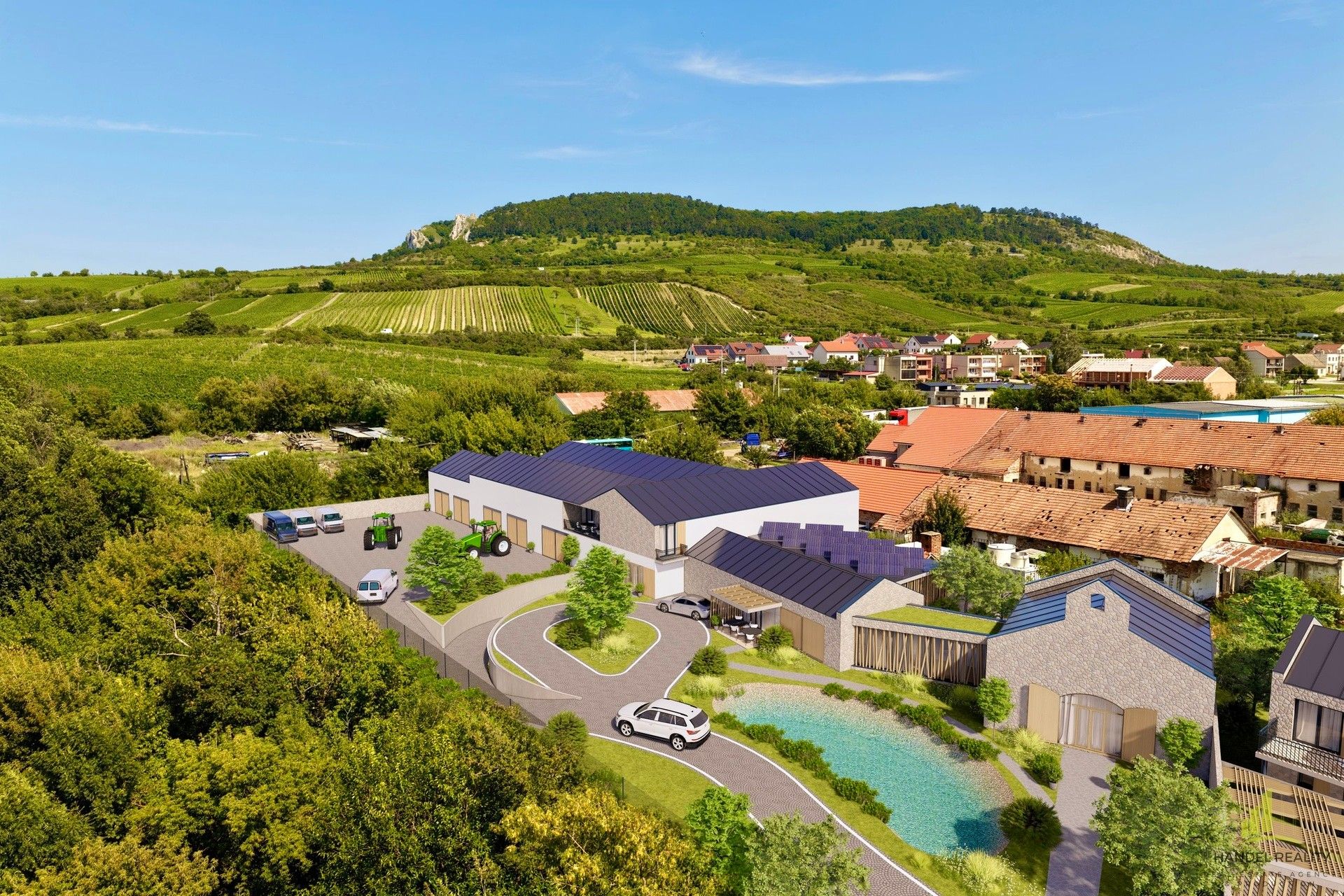 Ubytovací zařízení, Perná, 3 m²