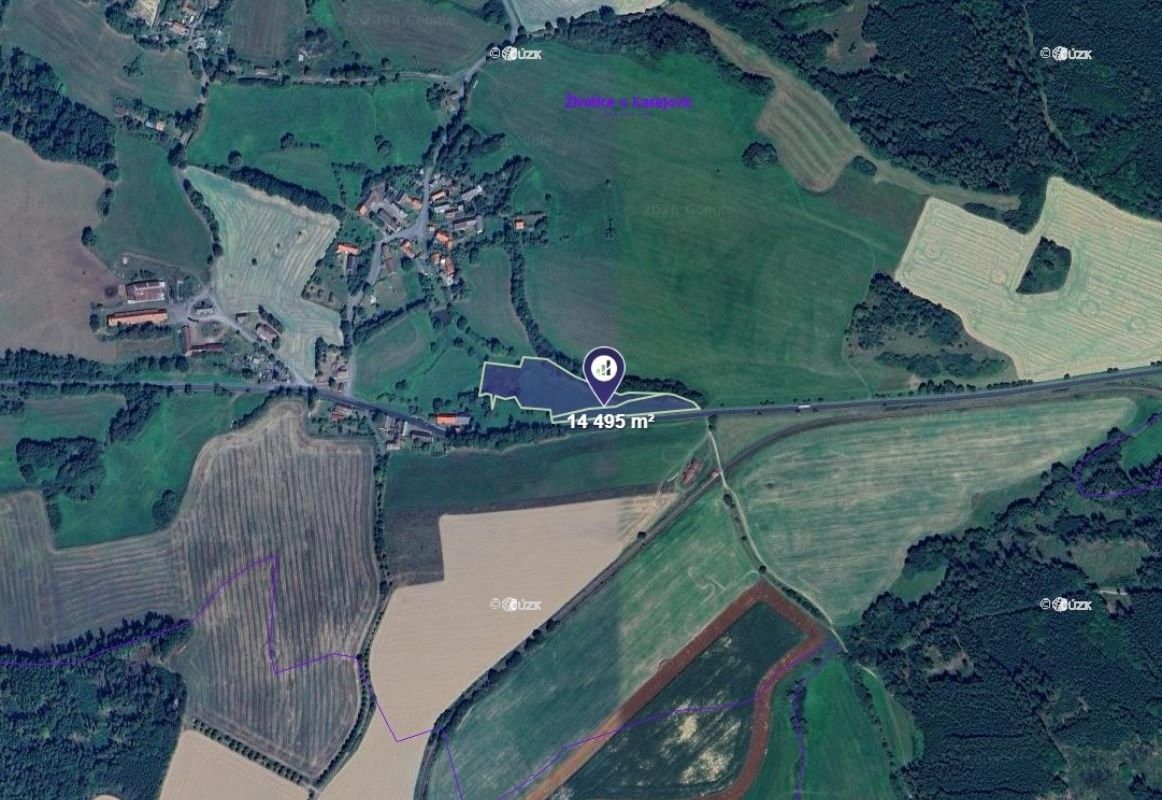 Prodej louka - Životice, 14 495 m²