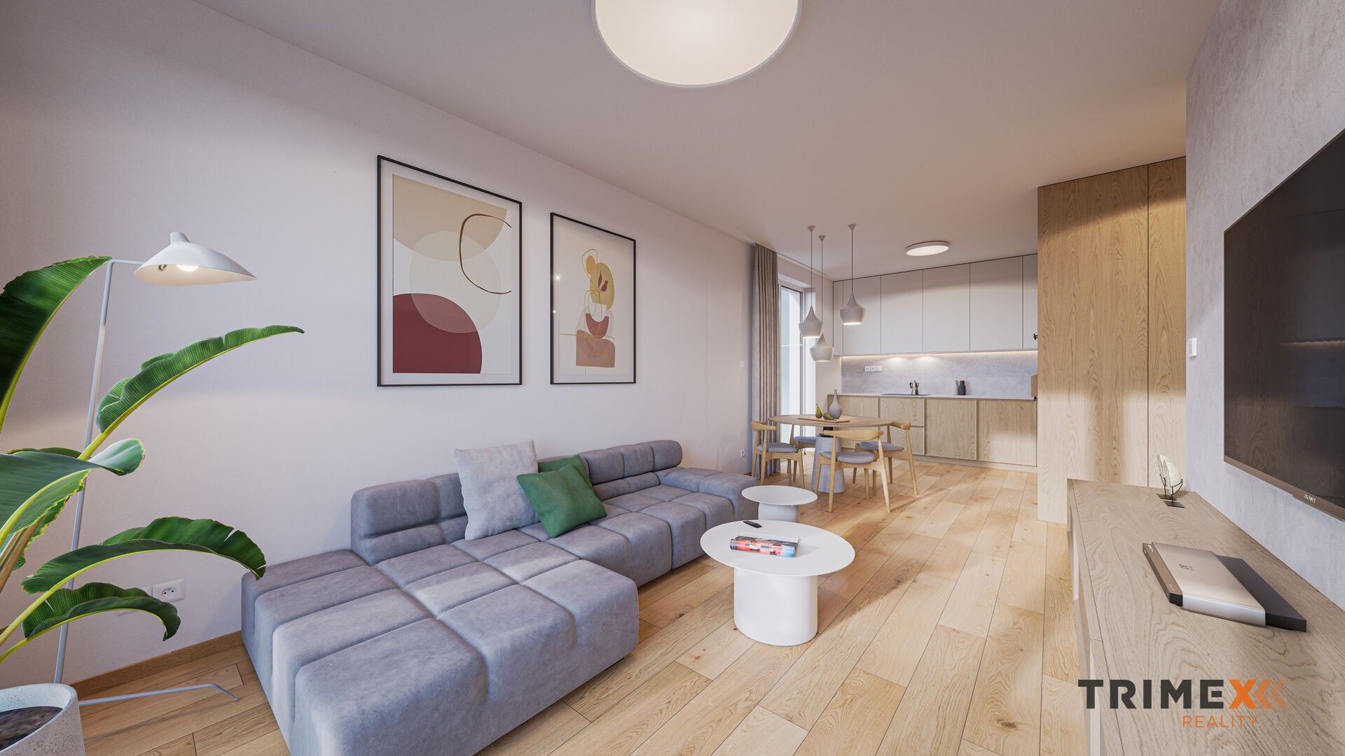 Byt 2+kk · 49 m² · 9. května, Velká Polom - 4