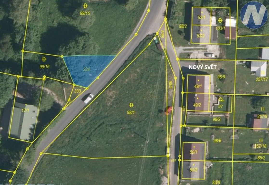 Prodej pozemek - Borová Lada, 259 m² - 2