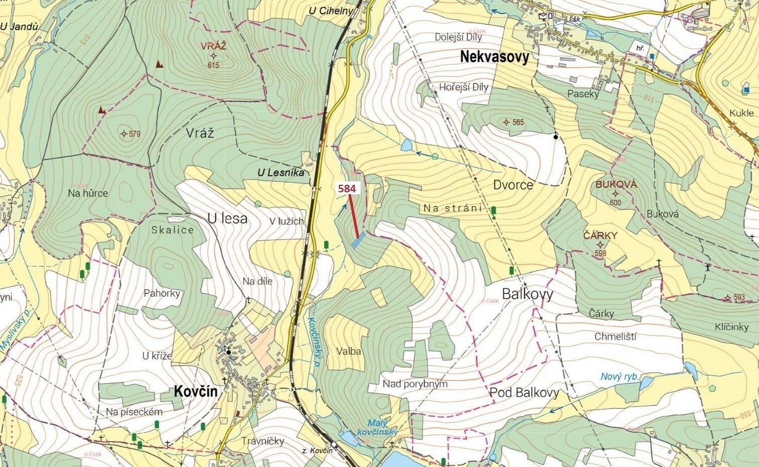 Lesy, Kovčín, okres Klatovy, Plzeňský kraj - 1
