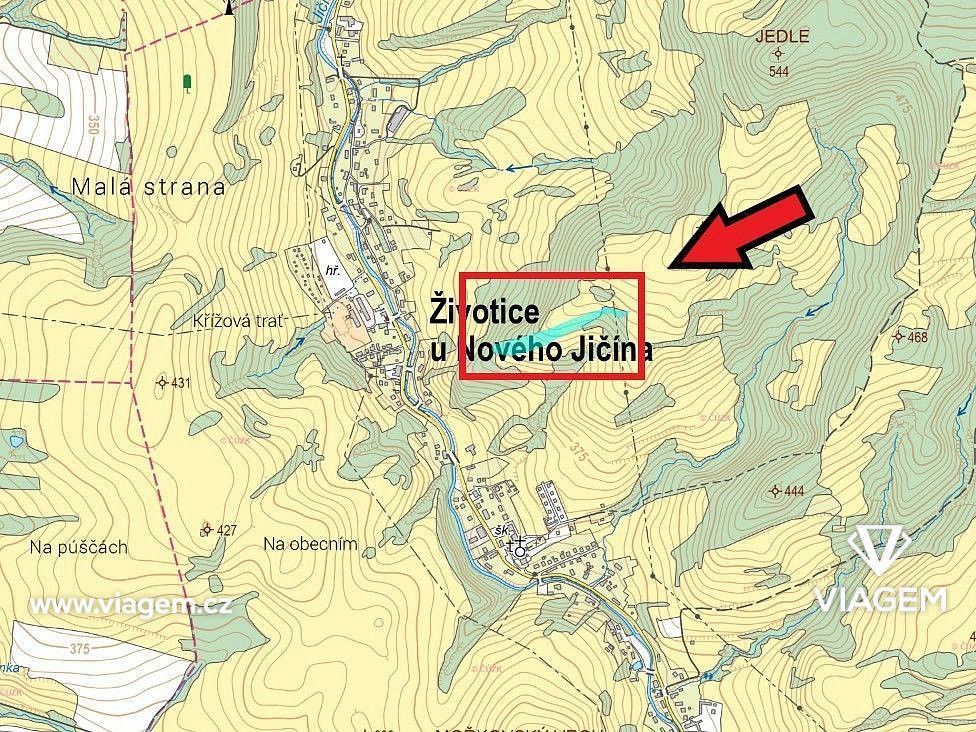 Prodej zemědělský pozemek - Životice u Nového Jičína, okres Nový Jičín, Moravskoslezský kraj - 2