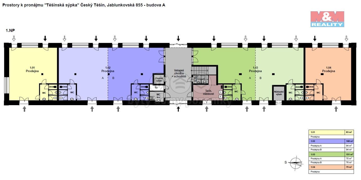 Obchodní prostory · 219 m² · Jablunkovská, Český Těšín - 4