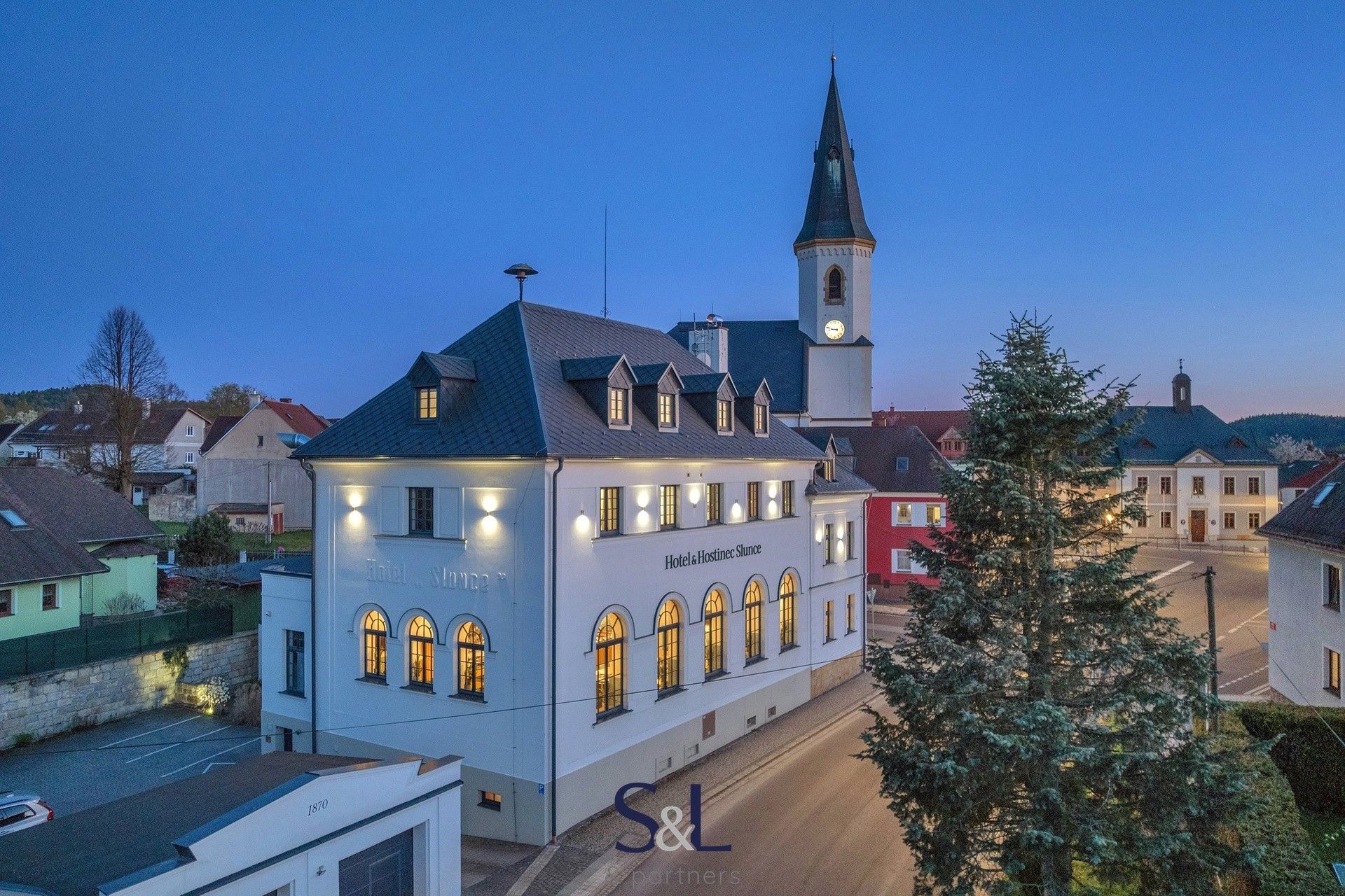 Ubytovací zařízení · 1 005 m² · Svatovítské náměstí, Osečná - 3