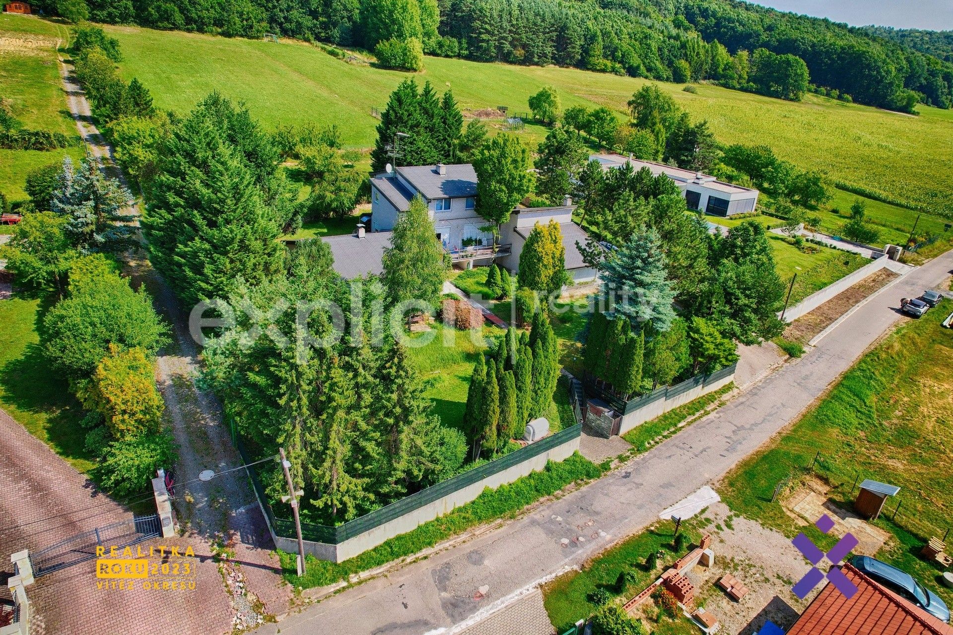 Prodej rodinný dům - Kříbová, Lukoveček, 580 m²